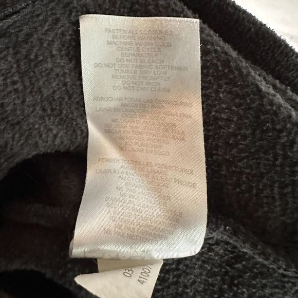 Free Country Gray Men's Full Zip Fleece, Large, Pre-owned - Picture 8 of 8